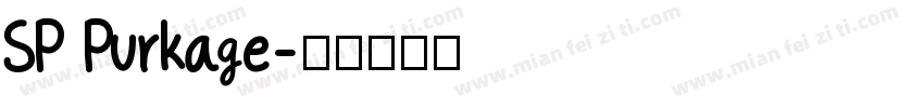 SP Purkage字体转换